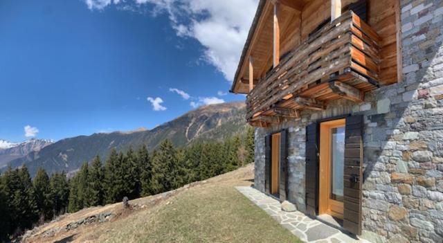 Chalet Baita Delle Favole Di Rosarita Berbenno di Valtellina Eksteriør billede